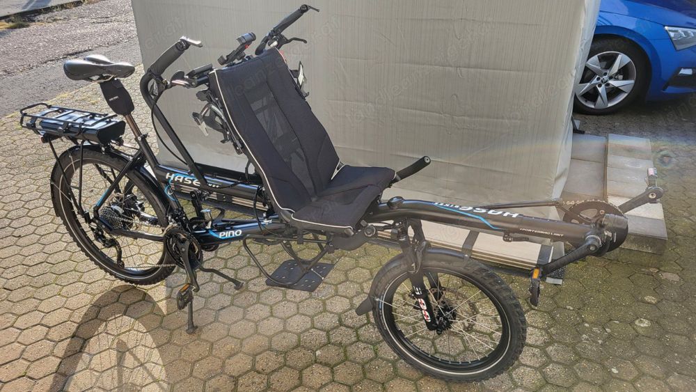 Tandem Hase Pino mit Motor als Unikat