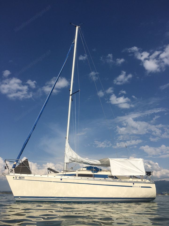 Bavaria 26, Segelboot, Bodenseezulassung, Straßentrailer, Innenboarddiesel