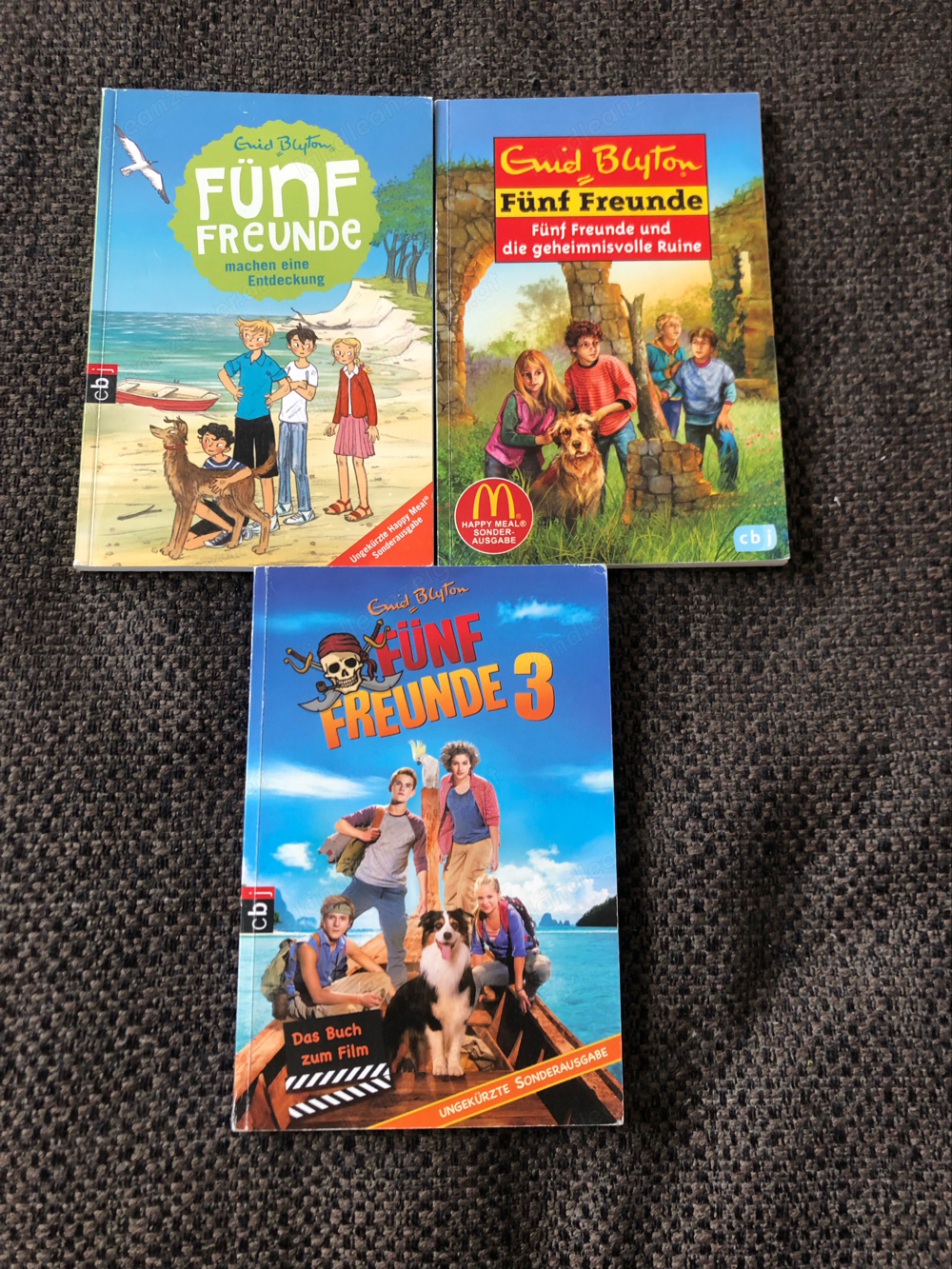 3 Bücher: Fünf Freunde, Enid Blyton