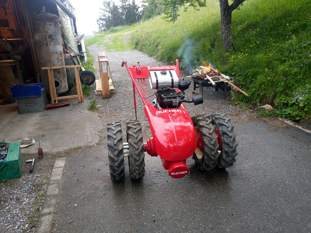 Einachser Bucher K5 Motorkarren