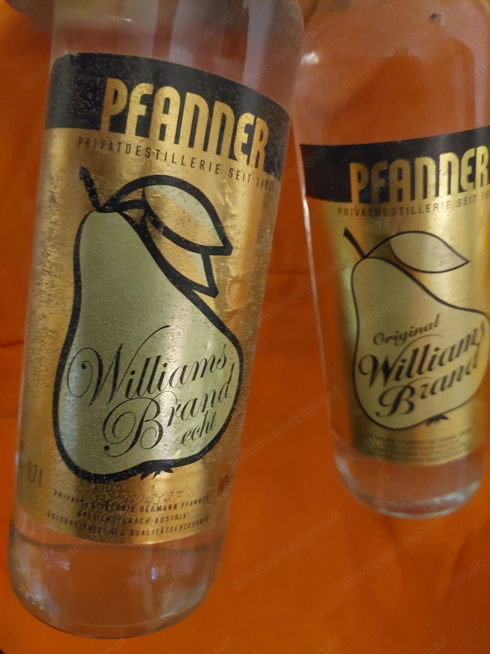 2 x 0,7 l PFANNER Williams Schnaps