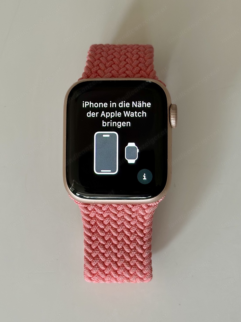 Apple Watch Serie 6, Gold Smartwatch Uhr