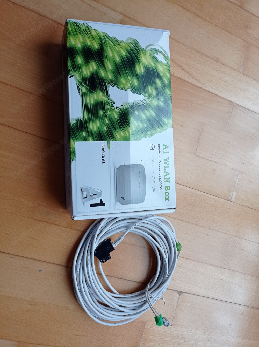 A1 Wlan Box VV2220 VDSL + Alcatel Splitter