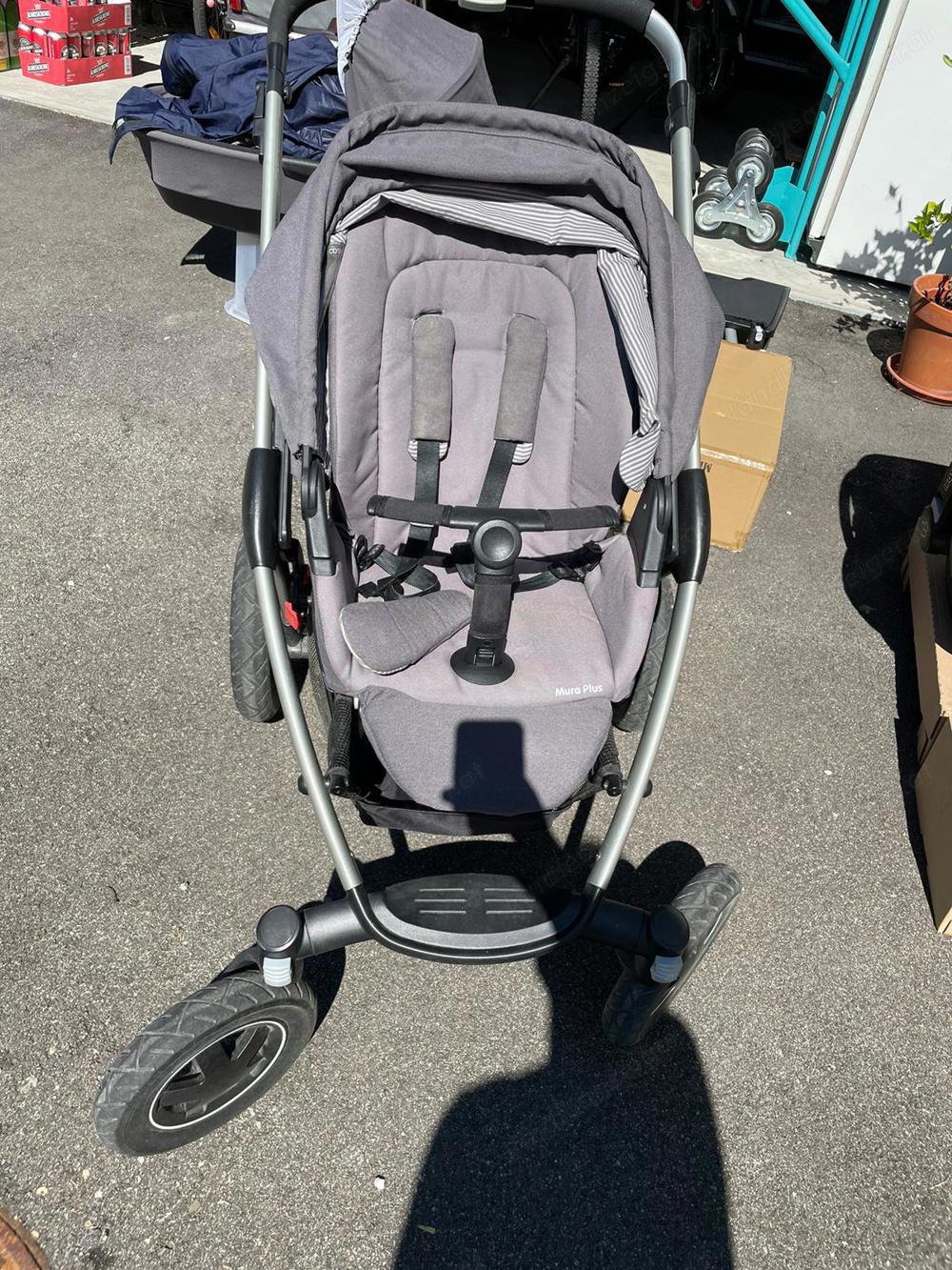 Maxi Cosi Mura Plus Kinderwagen + Buggyboard 