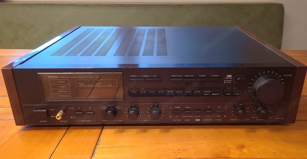 Stereoanlage DENON Tuner Verstärker DRA-750 und CD-Player DCD-810