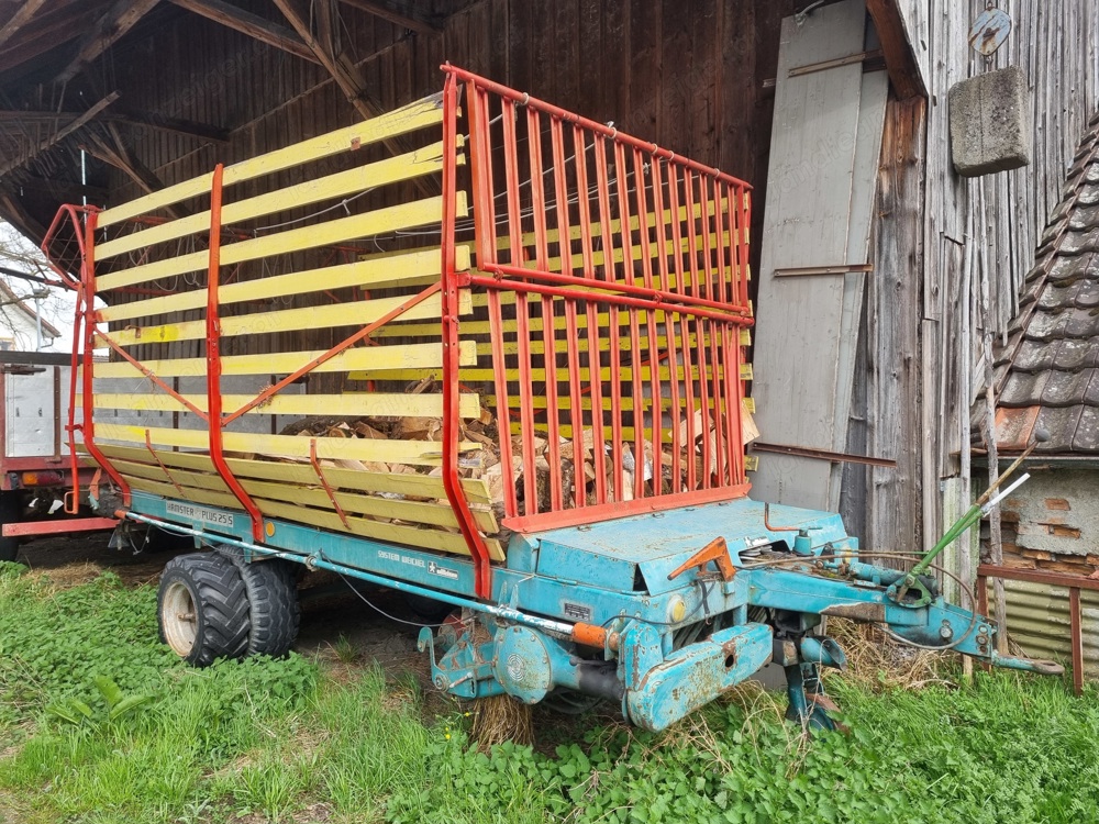 Steyr Hamster 25 S Ladewagen