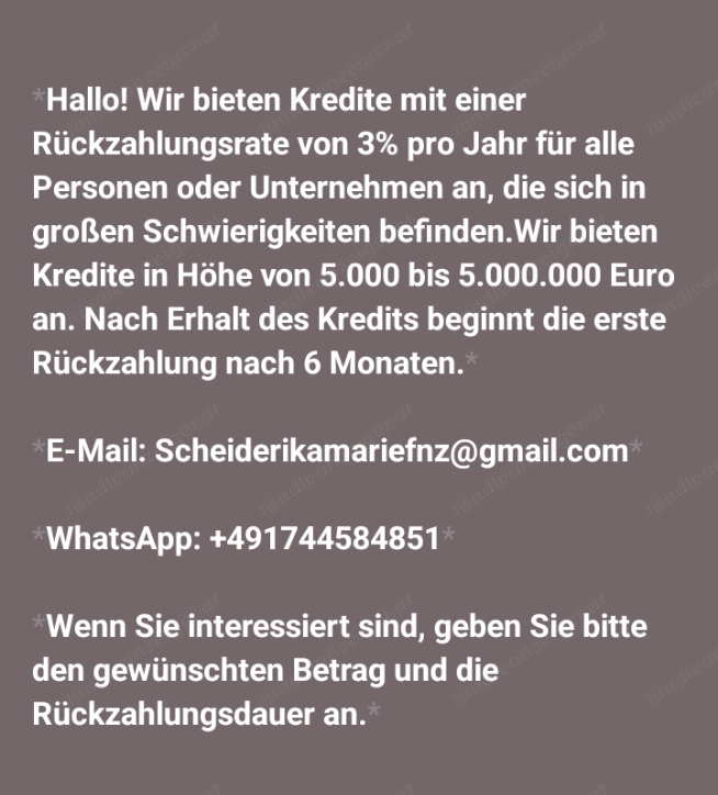 Finanzierung