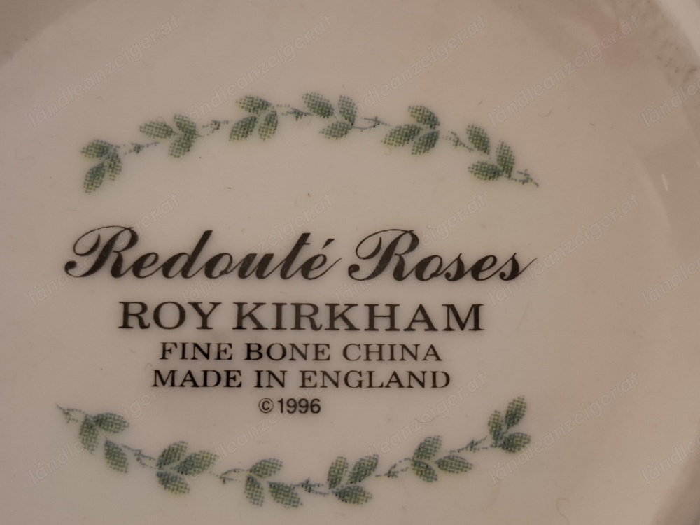 Teeservice "Redoute Roses" Roy Kirkham