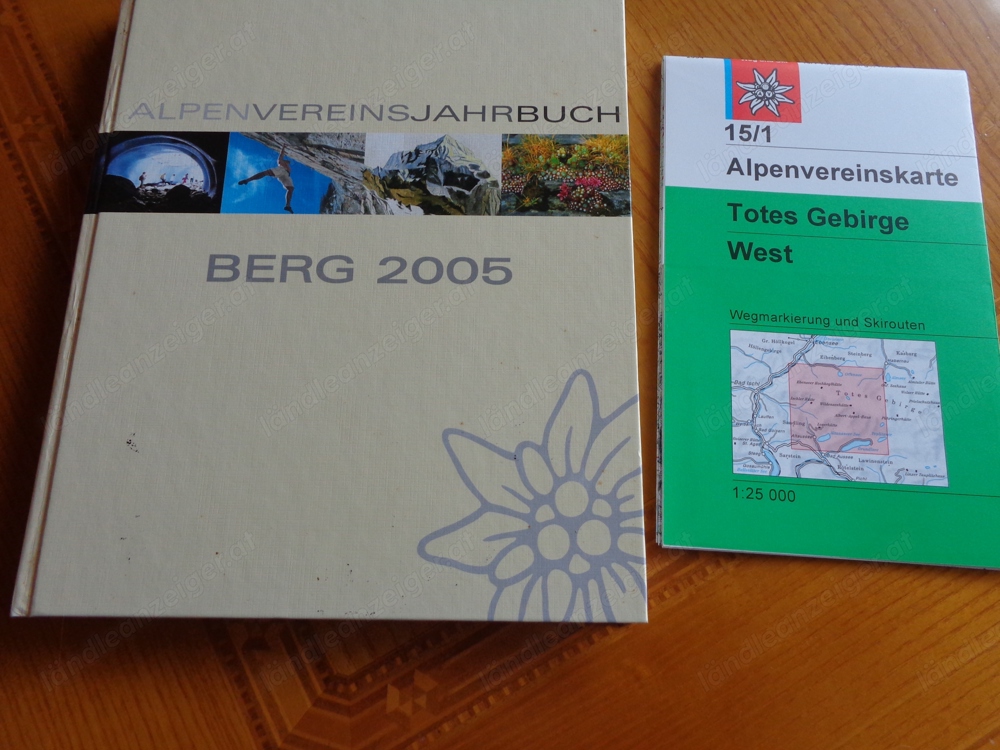BERG  2005  -  Totes Gebirge West  - mit Alpenvereinskarte 15   1