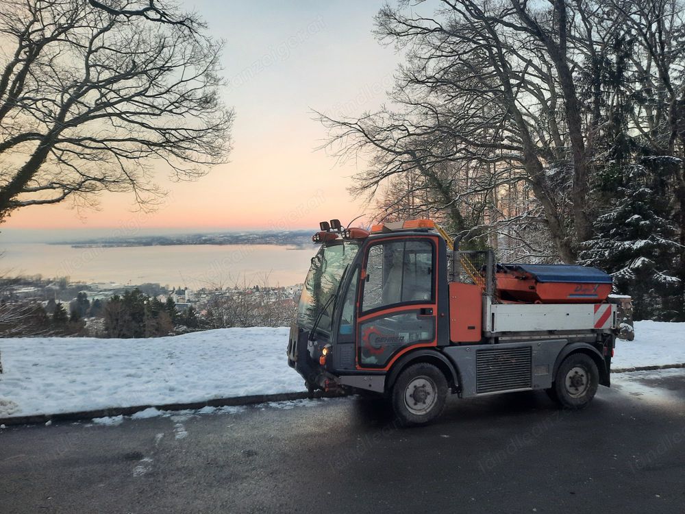 Boschung Pony p4-t mit streuer