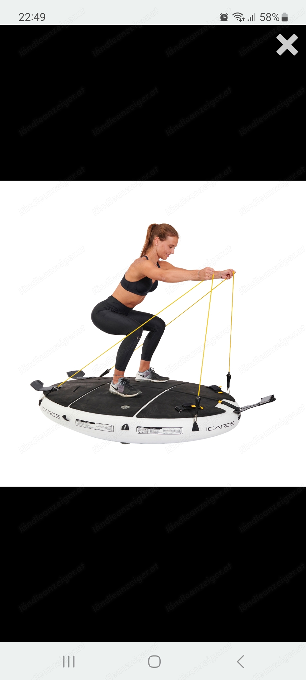 Fitnessgerät Icaros Cloud Hometrainer