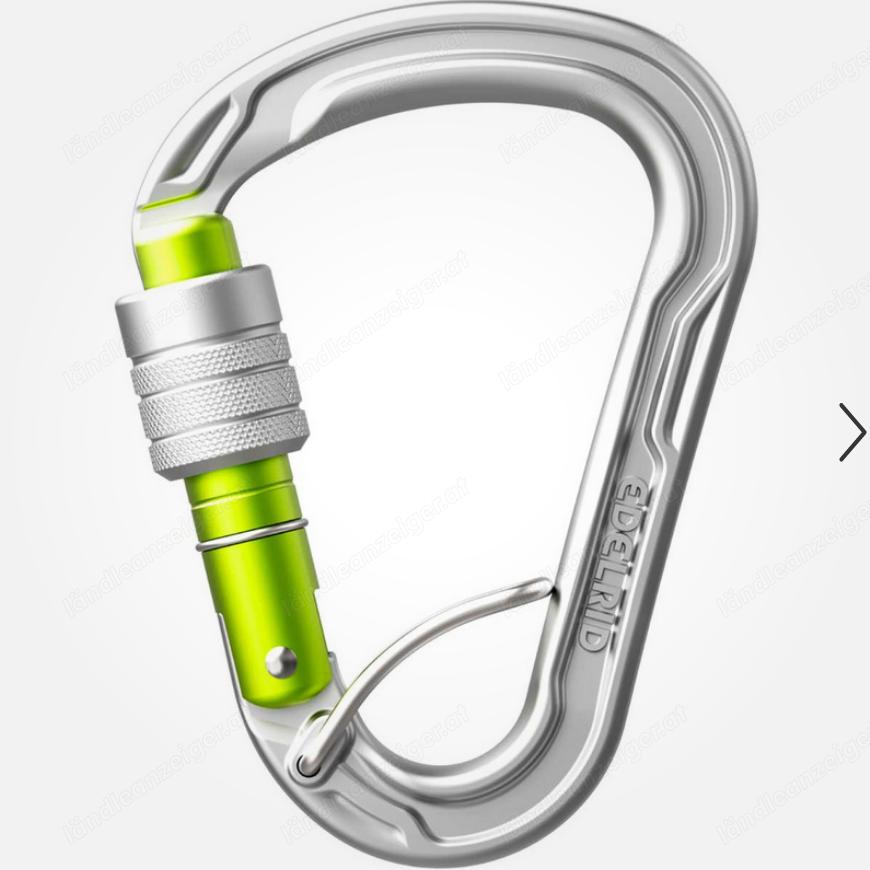 Karabiner Edelrid mit Verdrehschutz