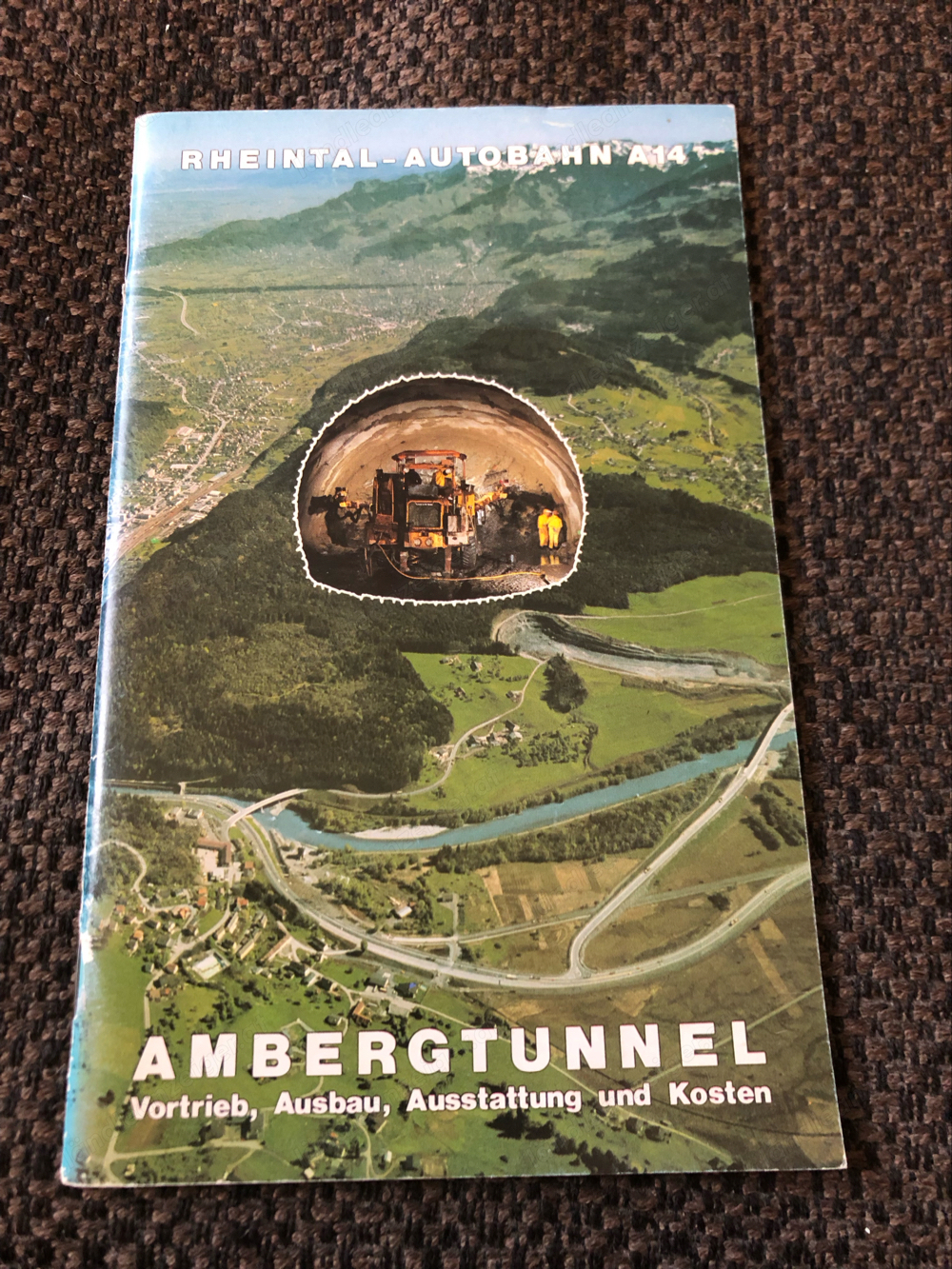 Für Sammler: Ambergtunnel, Infoheft 1983