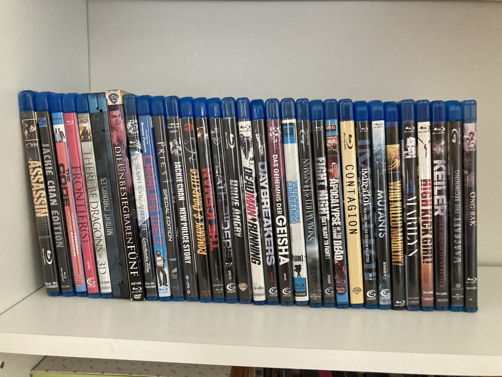 Blu-Ray Sammlung (31 Stk.)