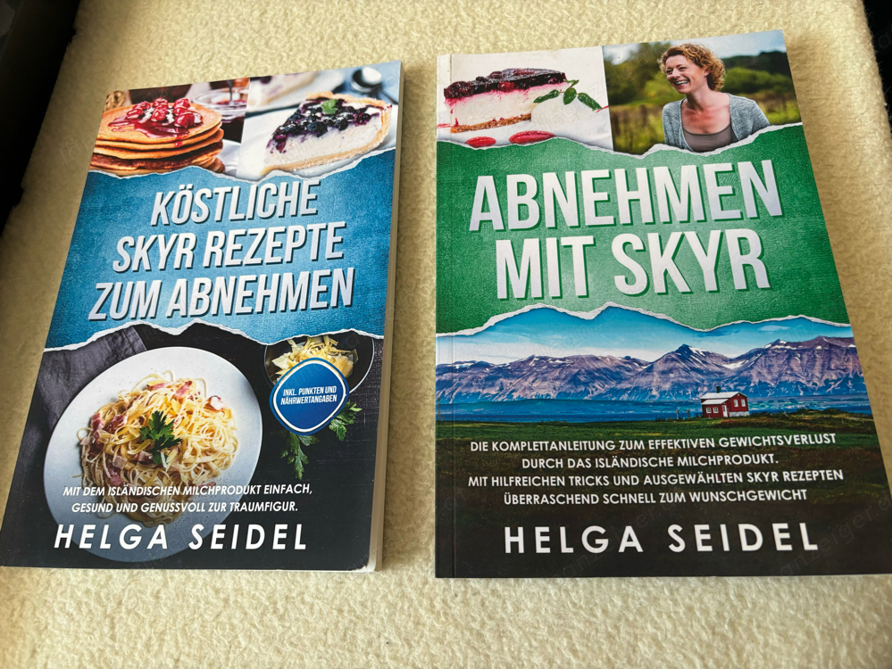 Abnehmen mit Skyr -2 Bücher