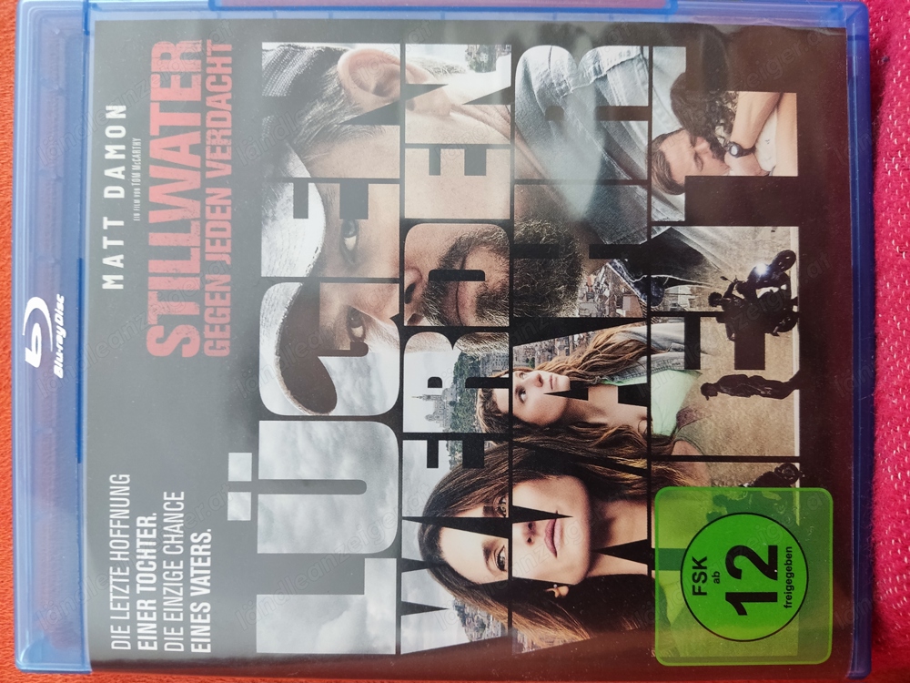 Blue Ray STILLWATER mit Matt Damon