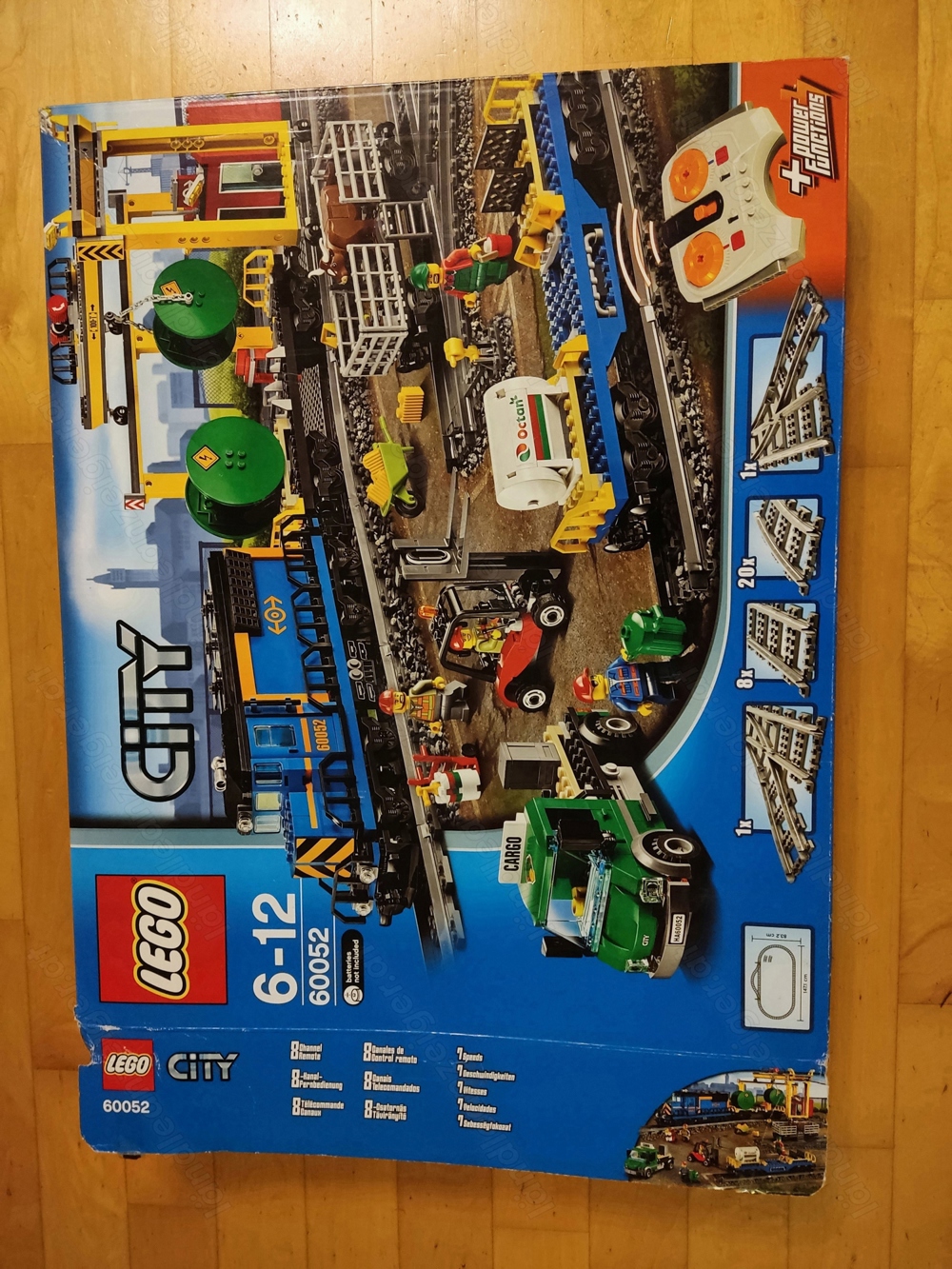 Lego City Güterzug 60052