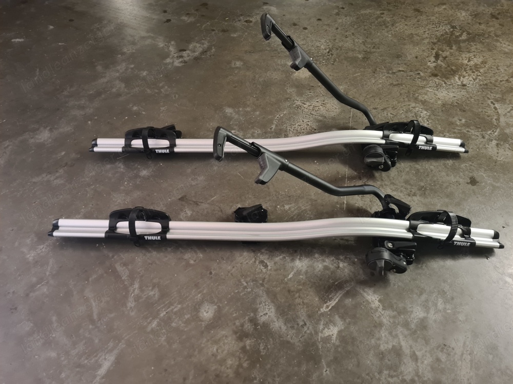 2 x Thule Aluminium Fahrradträger ProRide 591