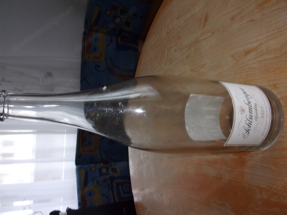 grpße Glasflaschen 3 + 5 Liter, 