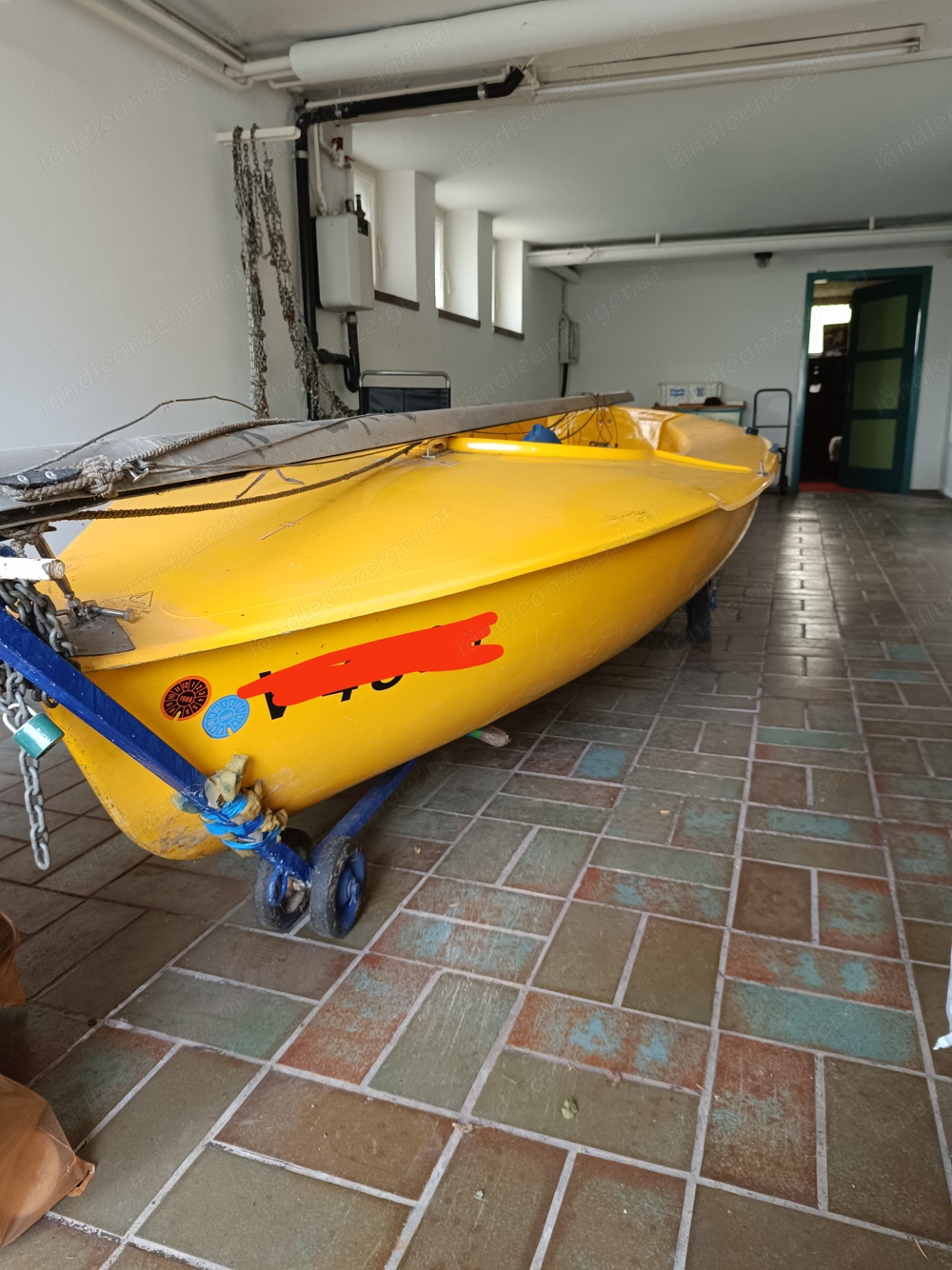 Segelboot Jolle- zu verschenken Segelboot Jolle- zu verschenken