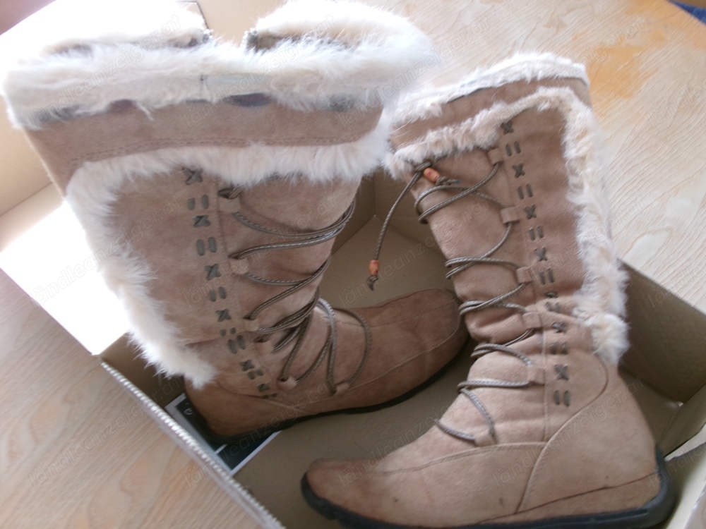 warme Stiefel Gr. 37