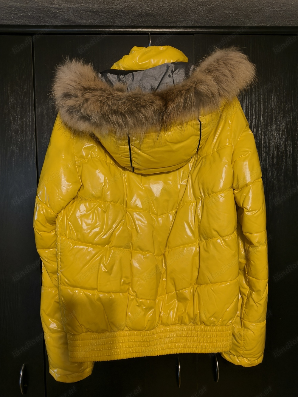 Winterjacke gelb, Größe S