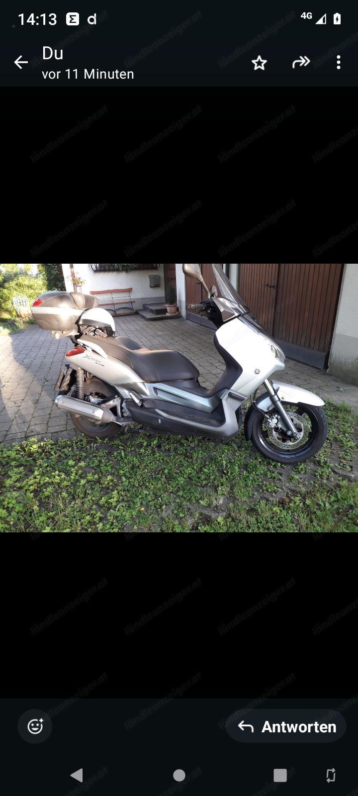  250  Yamaha Roller mit gültigem  Pickerl.