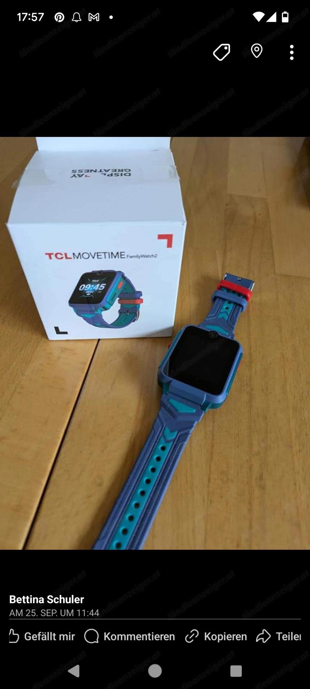 Kinder Smartwatch TCL