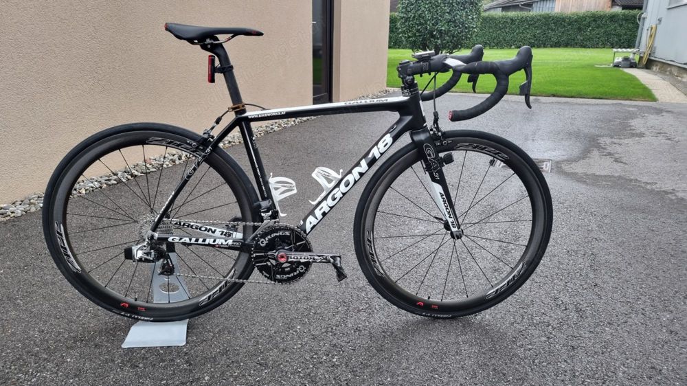 Rennrad Argon 18 Gallium PRO schwarz weiß Rahmengröße M