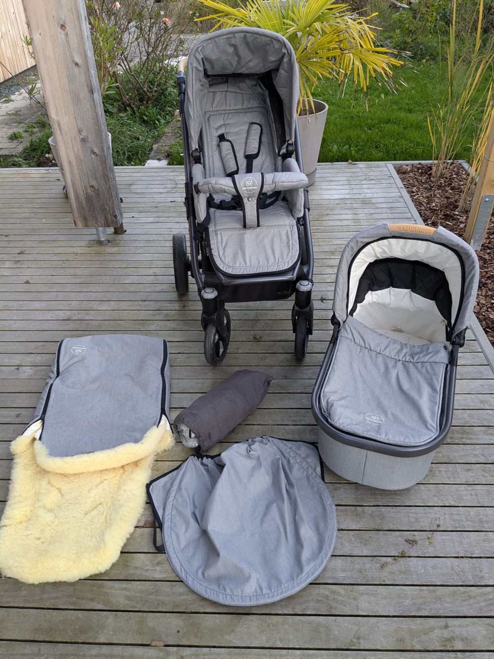 Naturkind Kinderwagen inkl. Sportsitz