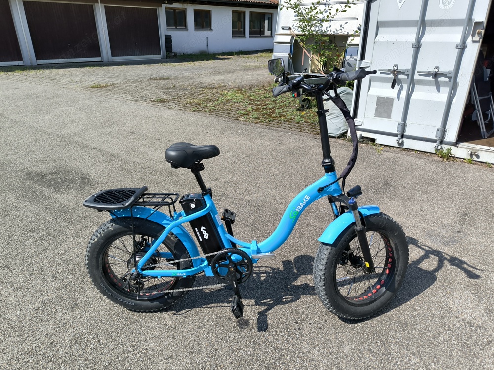 E-Bike (Klapprad ) Neuwertig wie Neu mit 2 Akkus