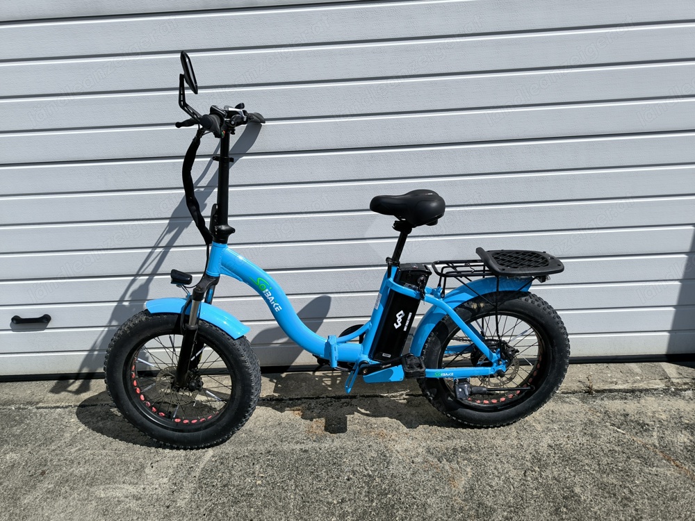 E-Bike (Klapprad ) Neuwertig wie Neu mit 2 Akkus