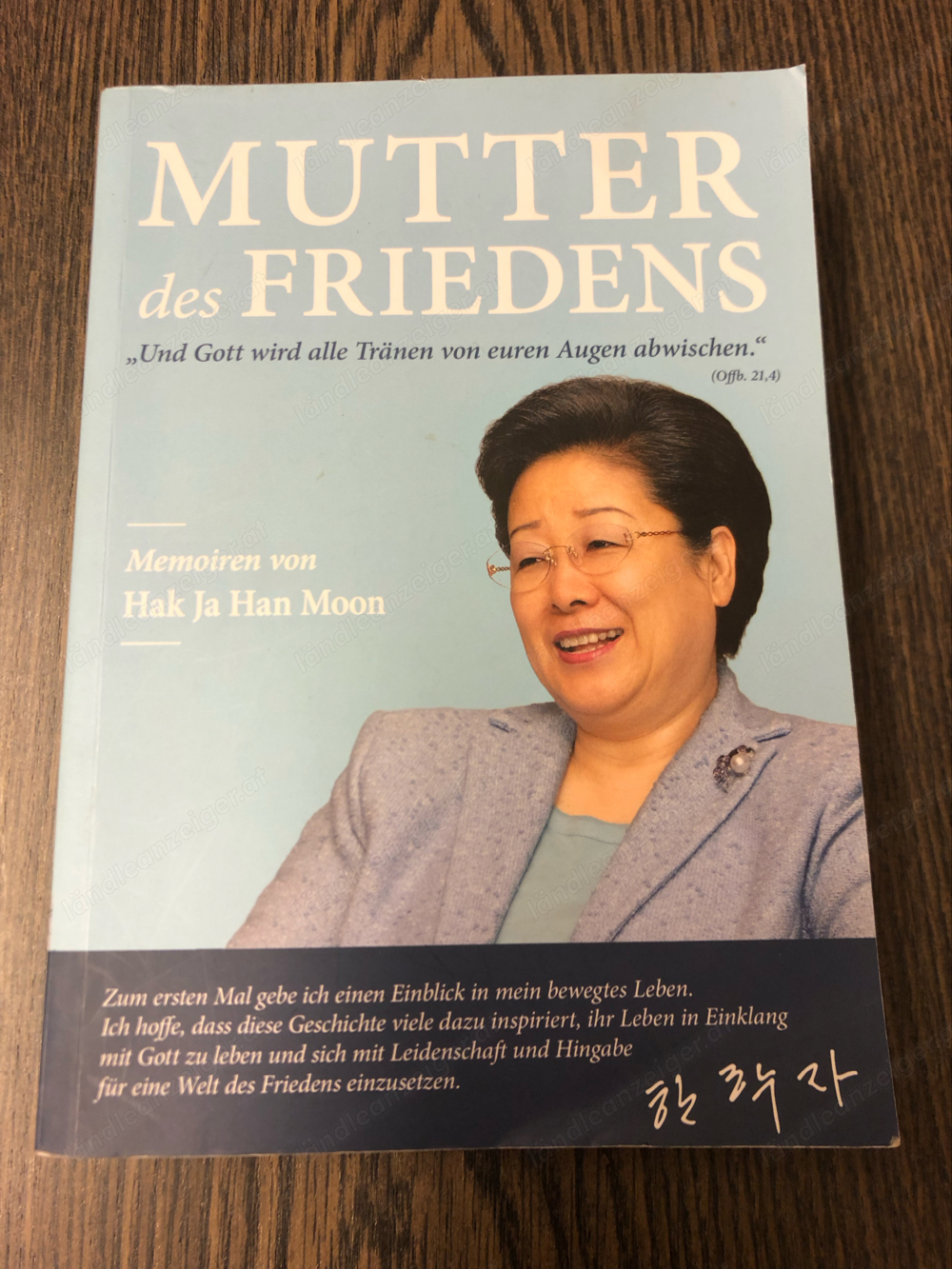 Memoiren von Hak Ja Han Moon