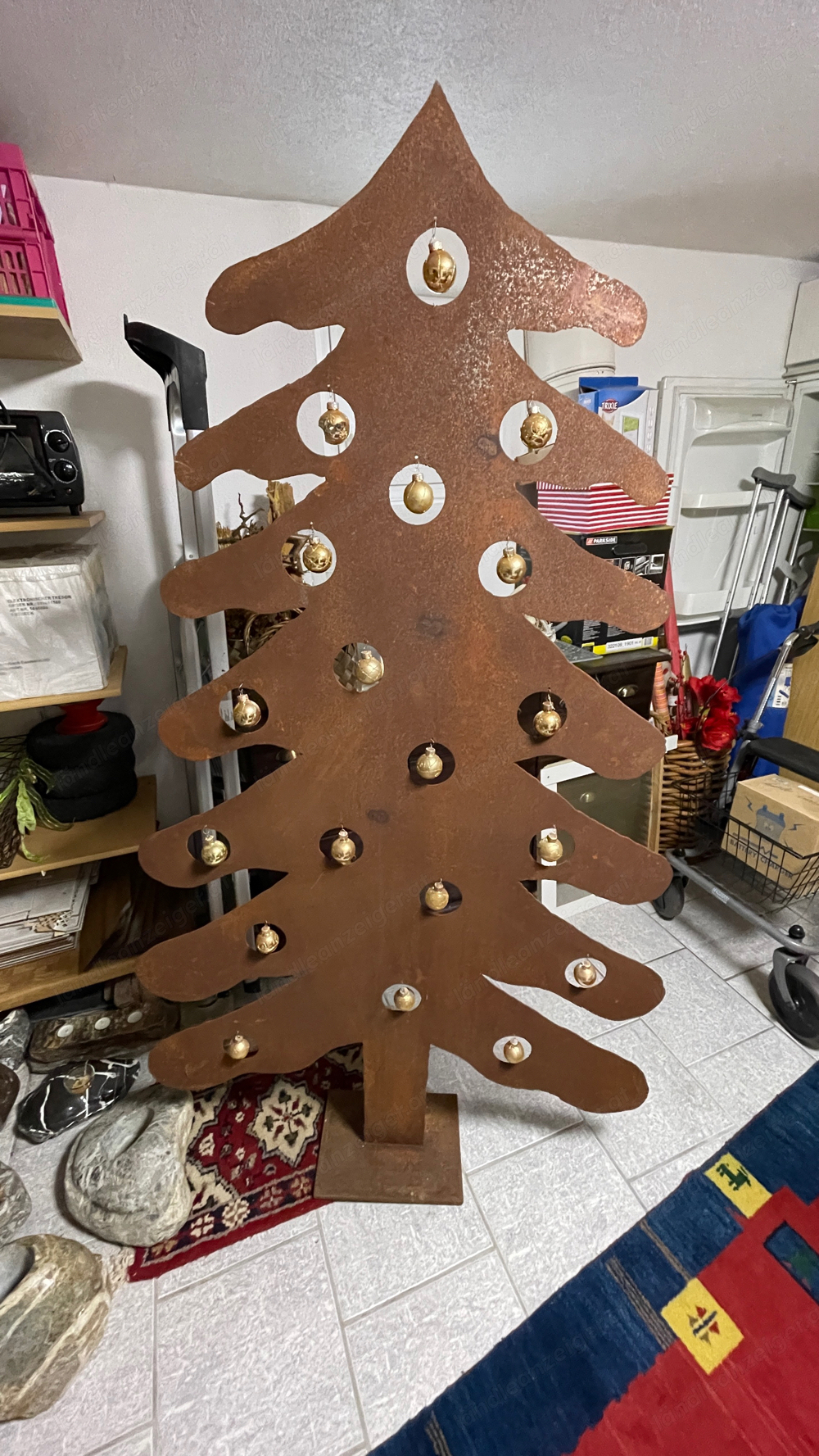 Weihnachtsbaum   Weihnachtsdeko Metall