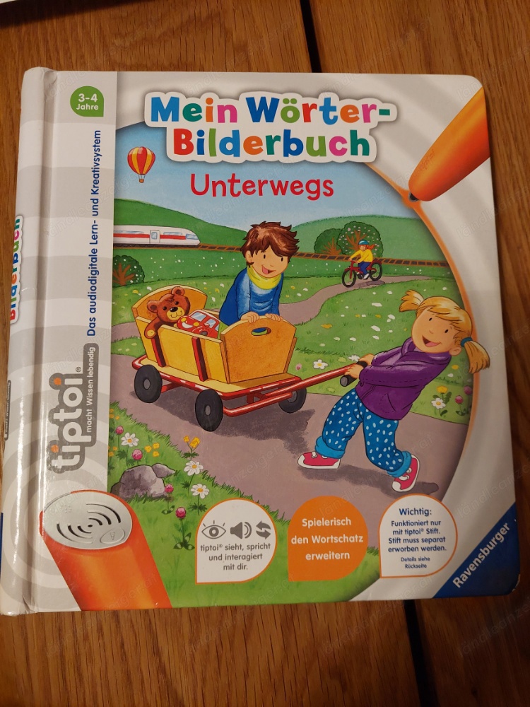 Tiptoi Mein Wörterbilderbuch Unterwegs