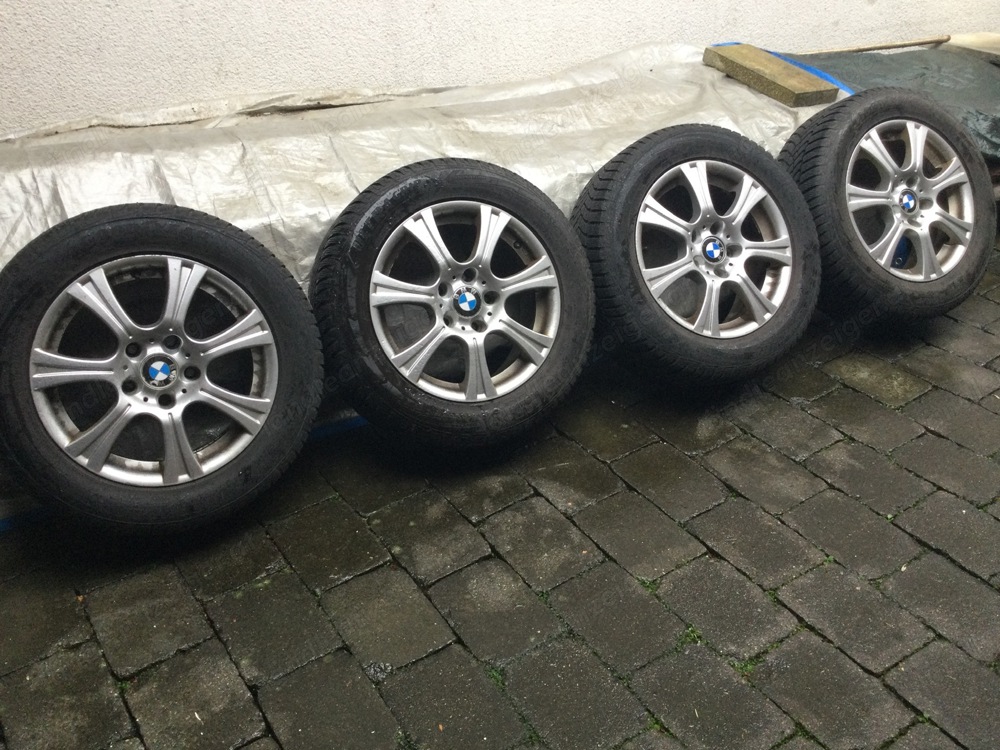 Winterreifen mitAlufelgen für 3 er BMW 225 55 16