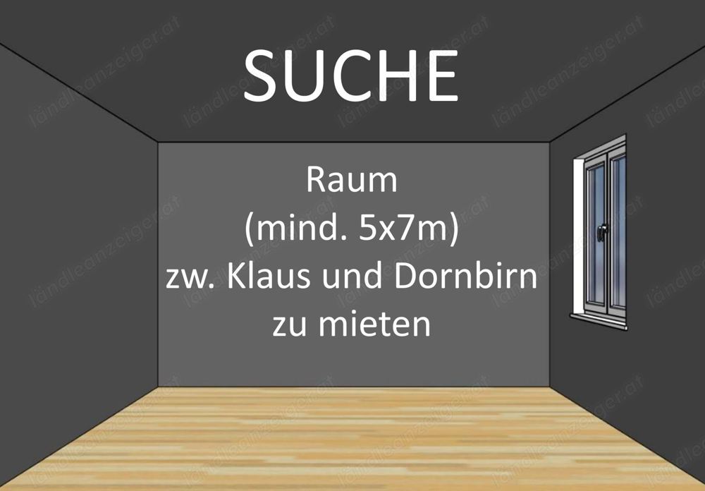 Raum gesucht