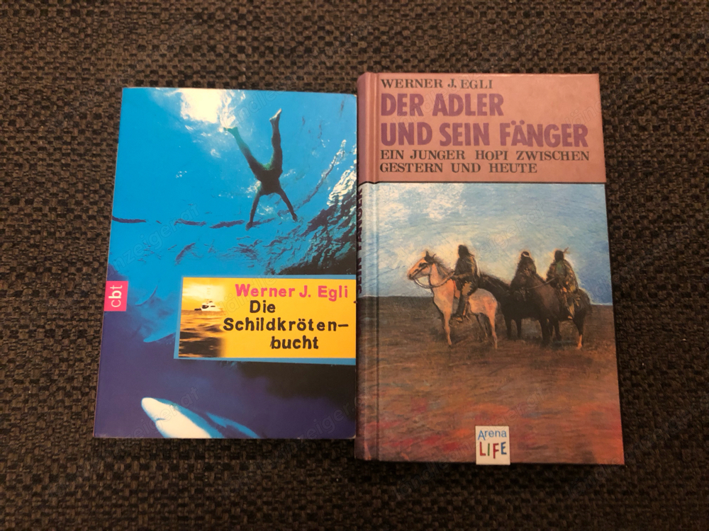 2 Jugendromane, Werner J. Egli