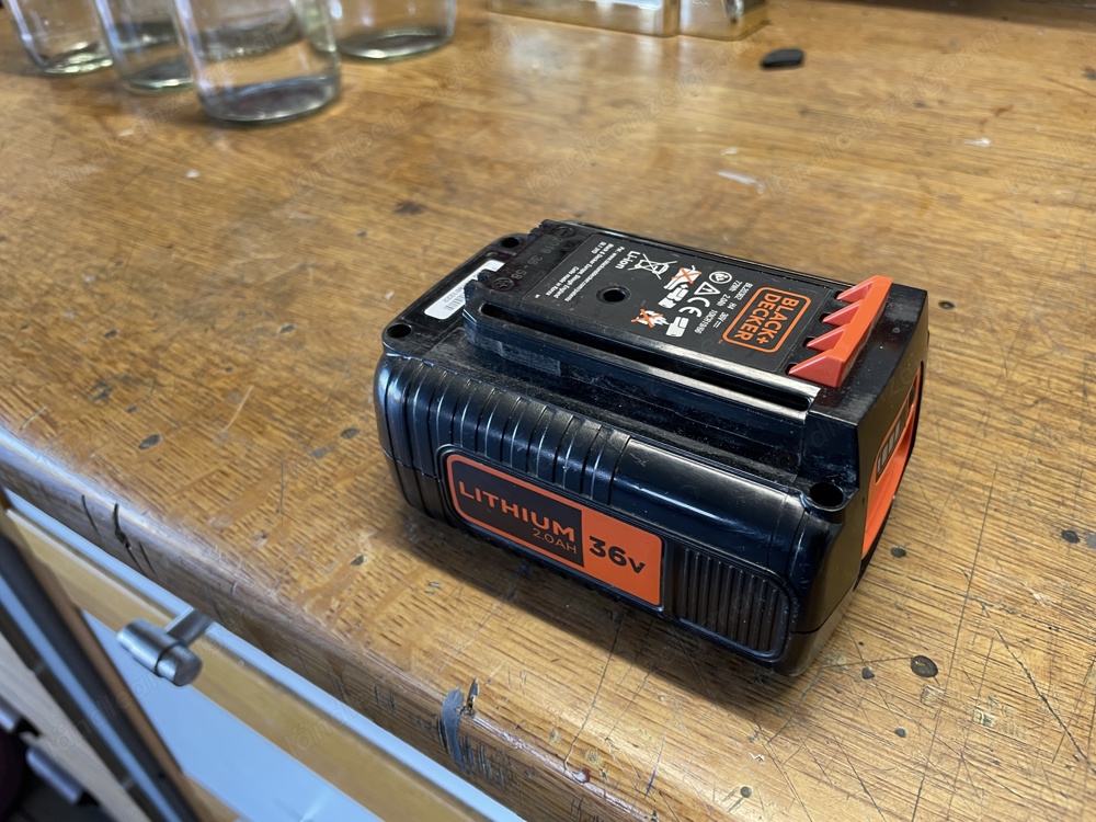 36 Volt Akku Black & Decker