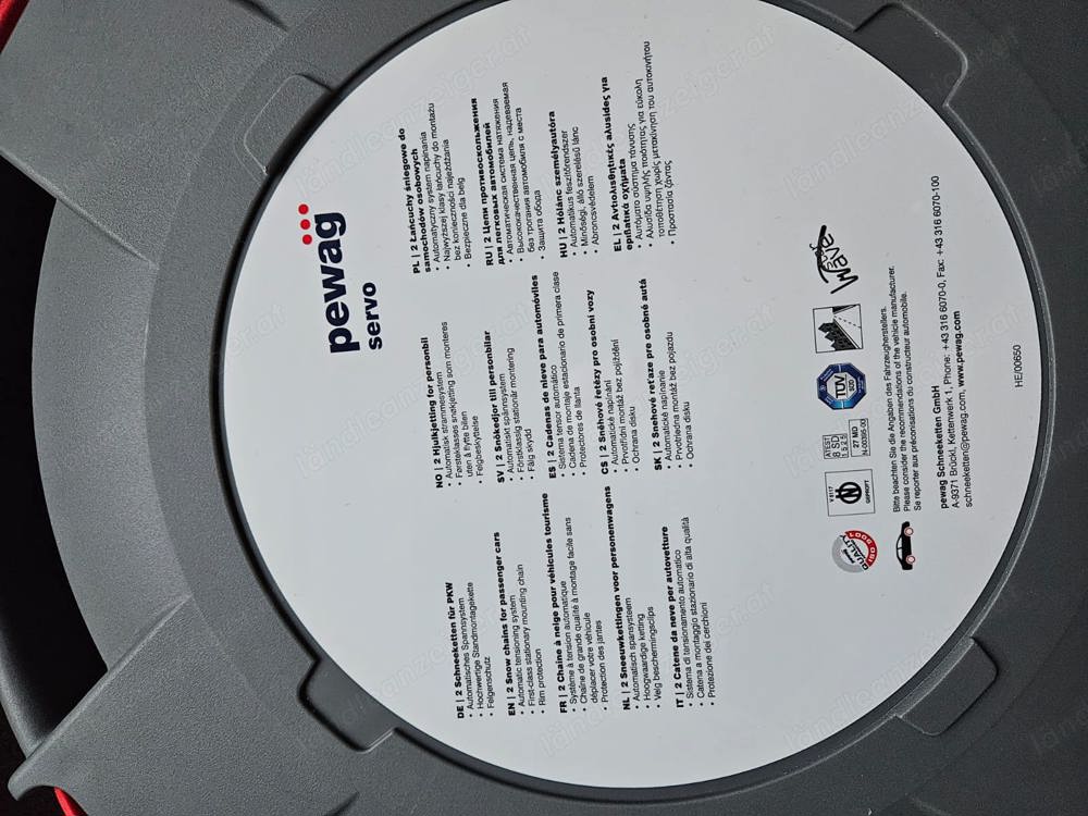 Schneeketten noch nie verwendet 