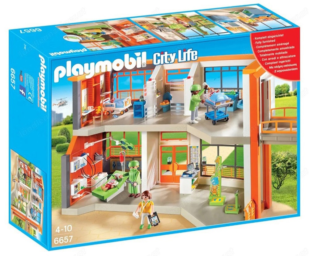 PLAYMOBIL Kinderkrankenhaus 6657