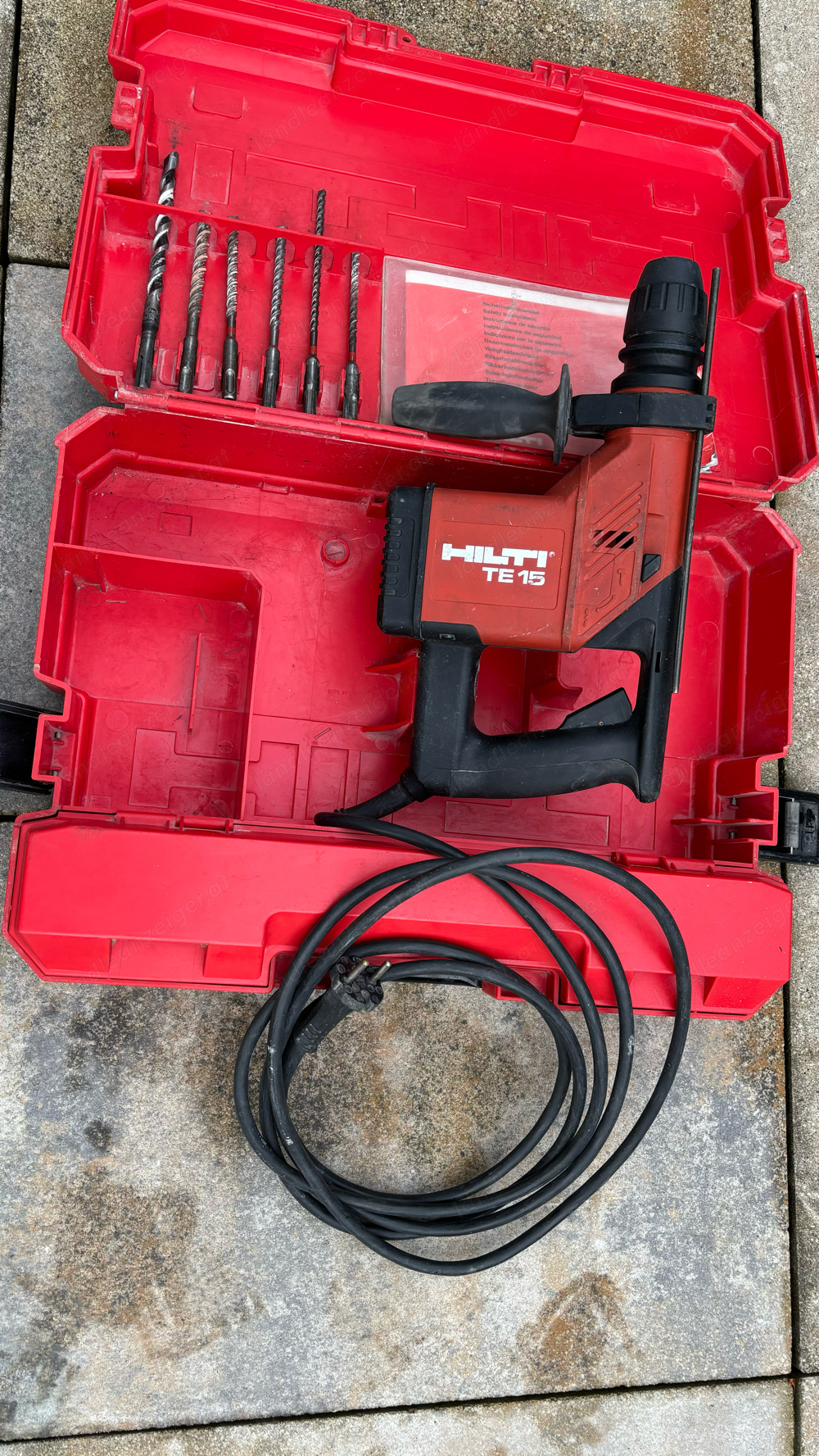 HILTI TE 15 Bohrhammer SDSPlus + Koffer