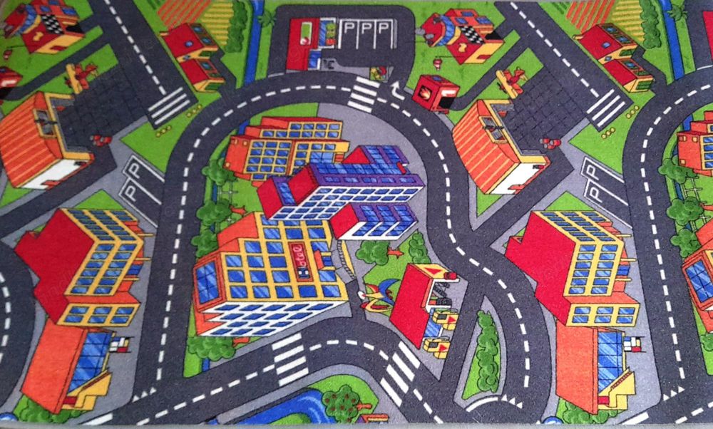 Spielteppich 165 x 100 cm neu