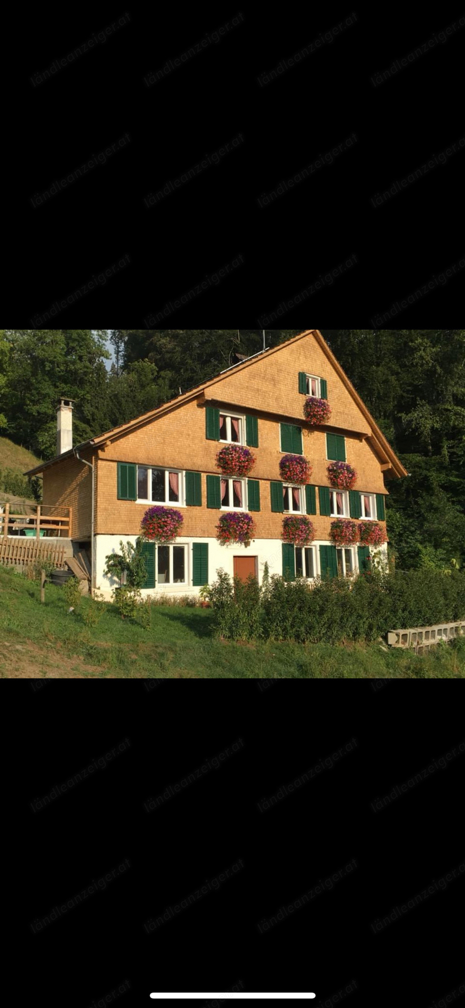 Landhaus mit Blick über Dornbirn 