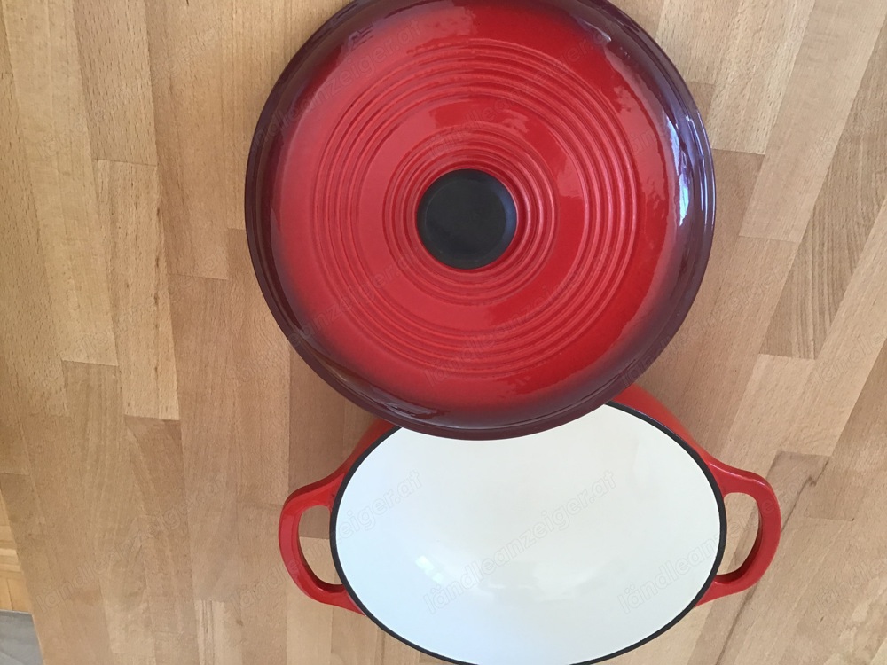 Pyrex Bräter, Gusseisen