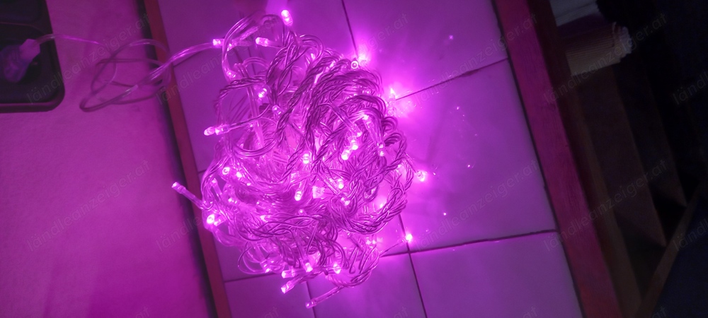 LED-Lichterkette - Pink LED-Lichterkette - Pink