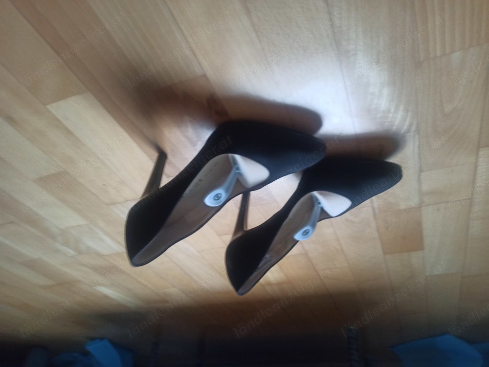 Schwarze Stöckel Schuhe