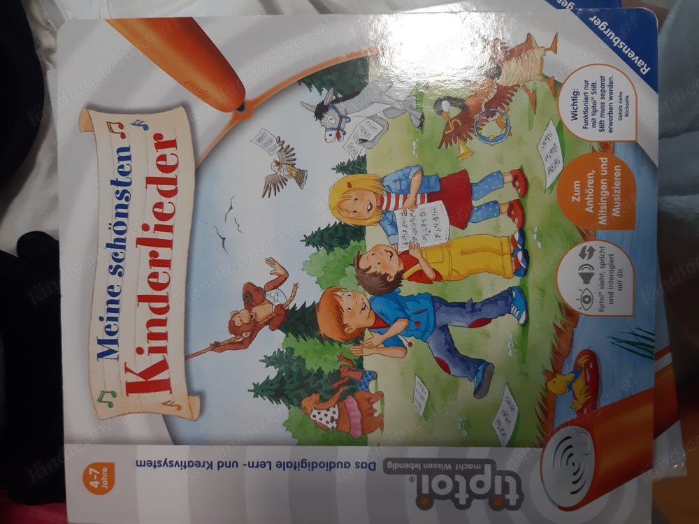 Tiptoibuch "Meine schönsten Kinderlieder"