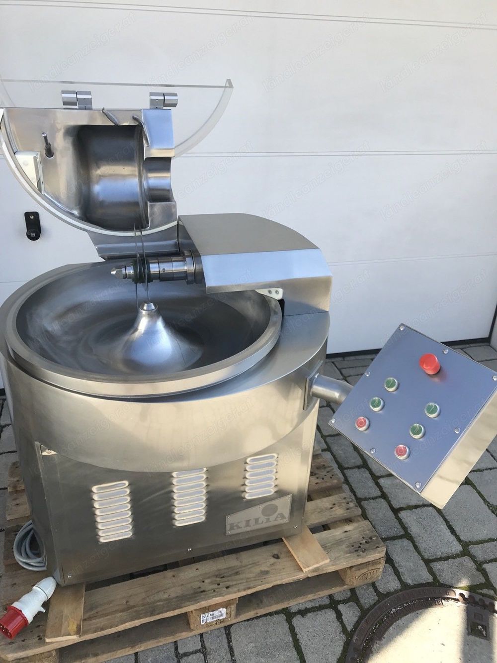 30 Liter KILIA Kutter Cutter Fleischkutter Wurstkutter