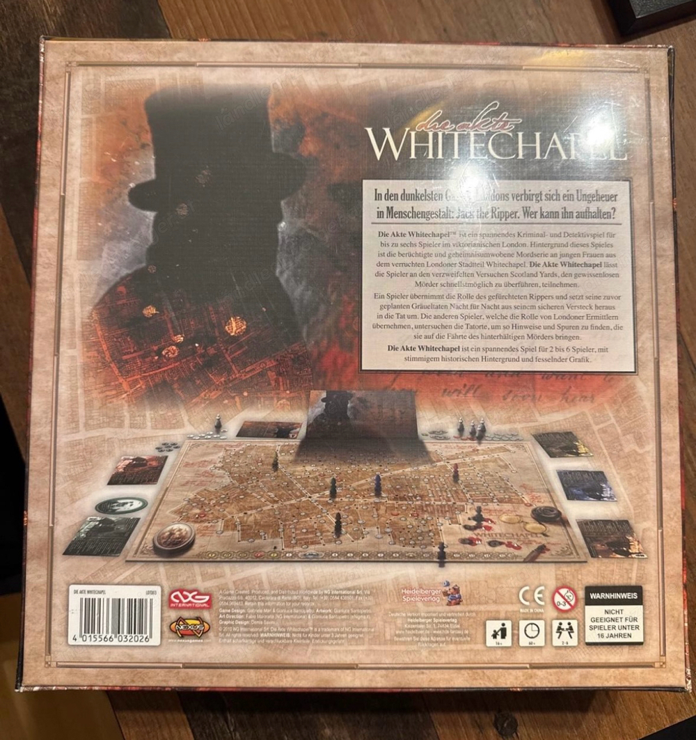Spiel "Whitechapel"